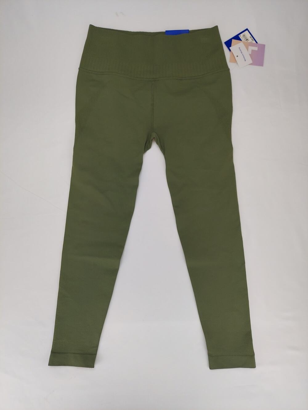 Joy Lab Athleisure Yoga 7/8 Length High Rise Leggings Green Moisture Wicking M